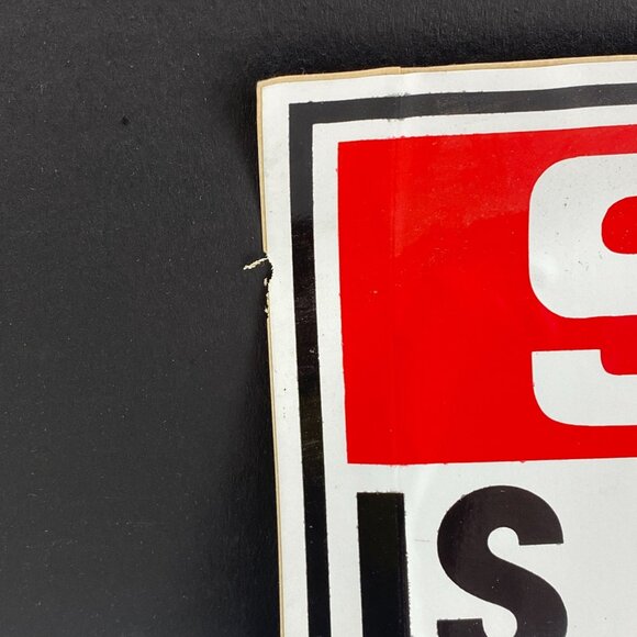 Vintage Santa Is A Teamster Christmas Bumper Sticker - Picture 3 of 11